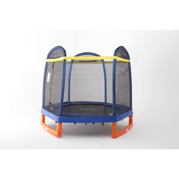 SKYBOUND 7' Super Trampoline Combo with Enclosure & Reviews Wayfair
